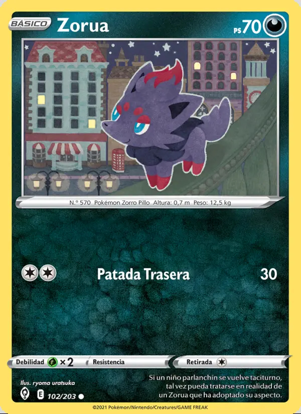 Image of the card Zorua