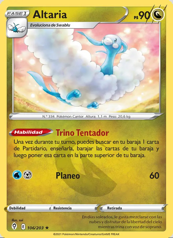 Image of the card Altaria