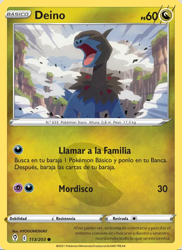 Image of the card Deino