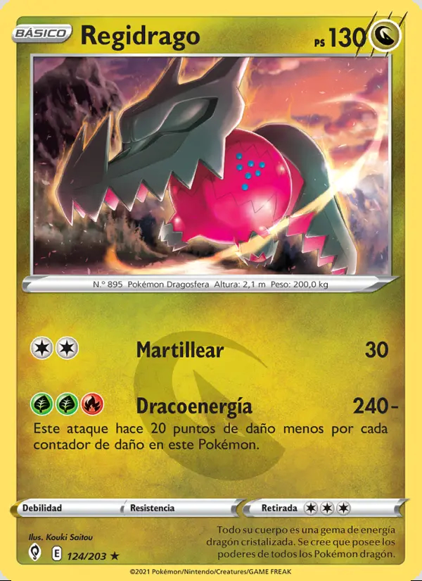 Image of the card Regidrago