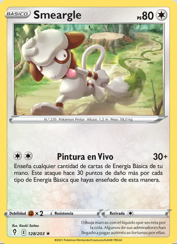 Image of the card Smeargle