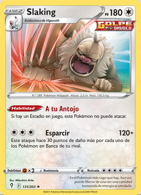 Image of the card Slaking