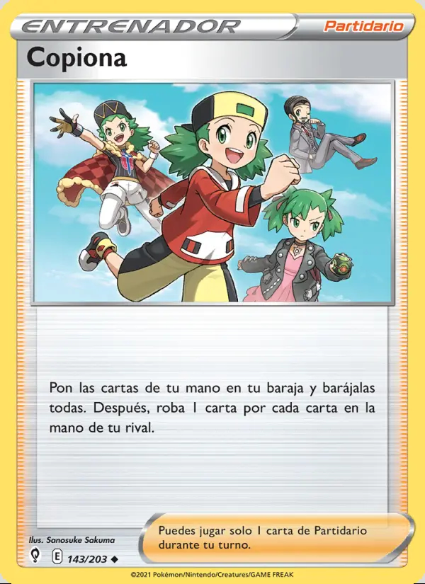 Image of the card Copiona