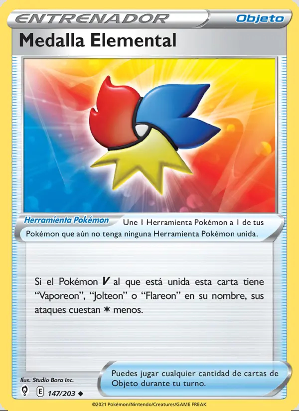Image of the card Medalla Elemental