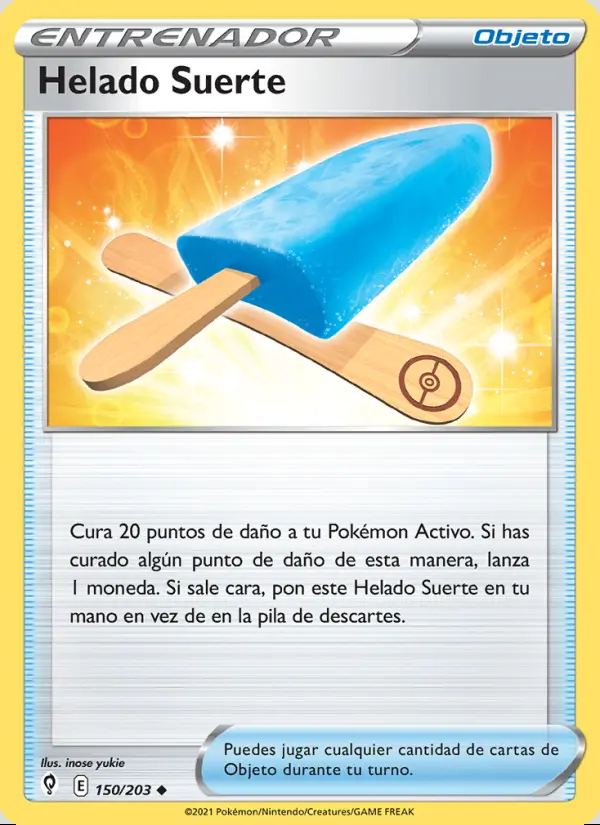 Image of the card Helado Suerte