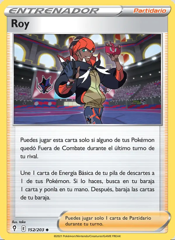 Image of the card Roy