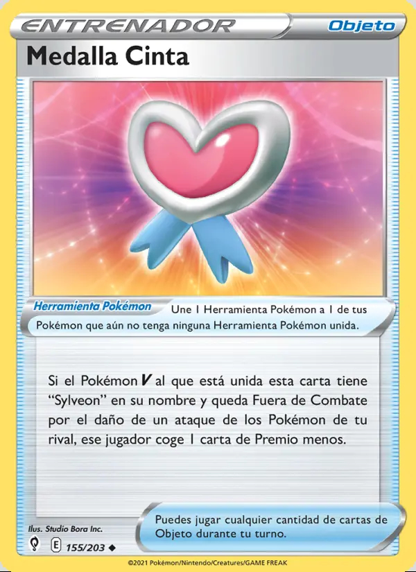 Image of the card Medalla Cinta