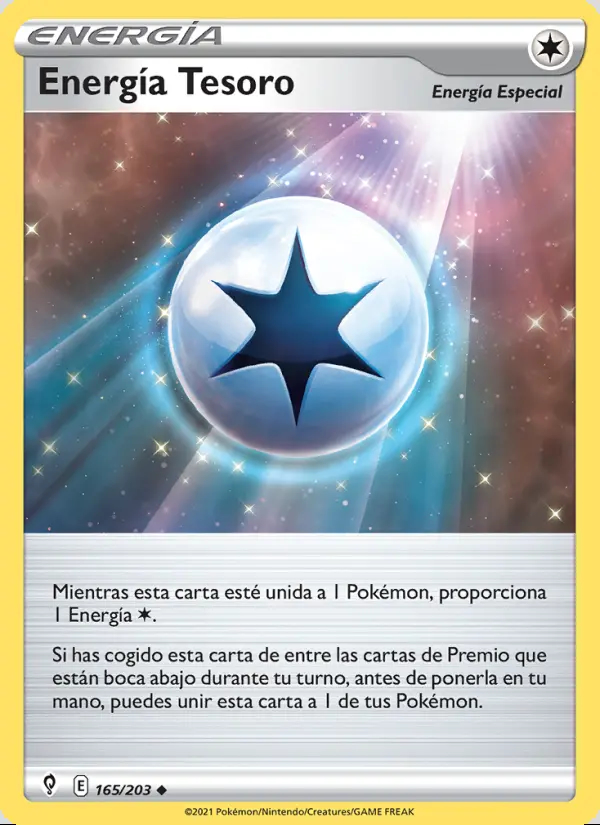 Image of the card Energía Tesoro