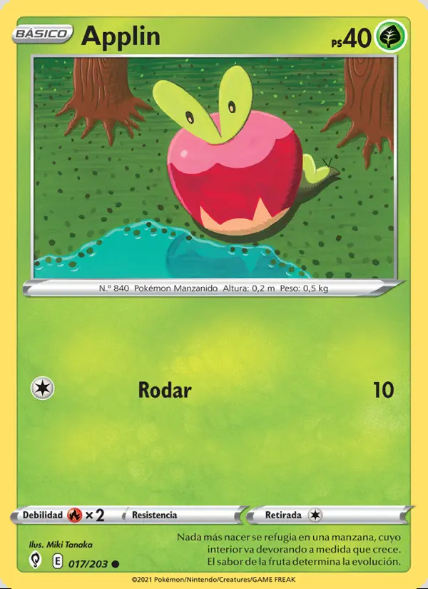 Image of the card Applin