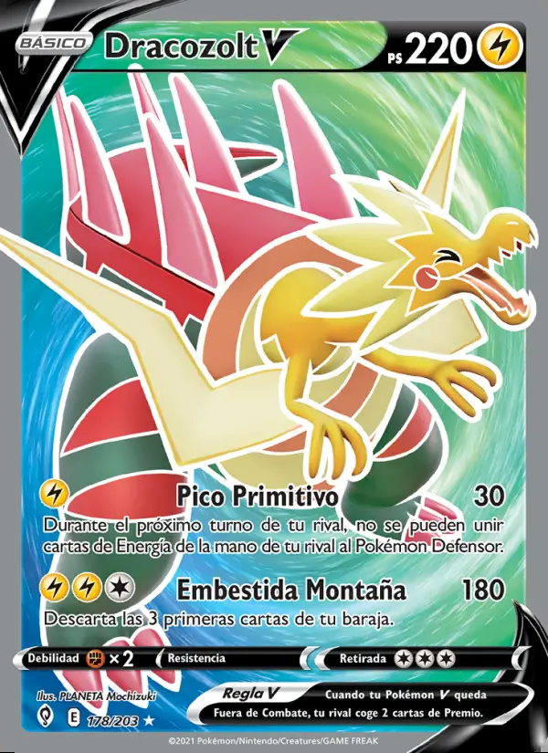 Image of the card Dracozolt V