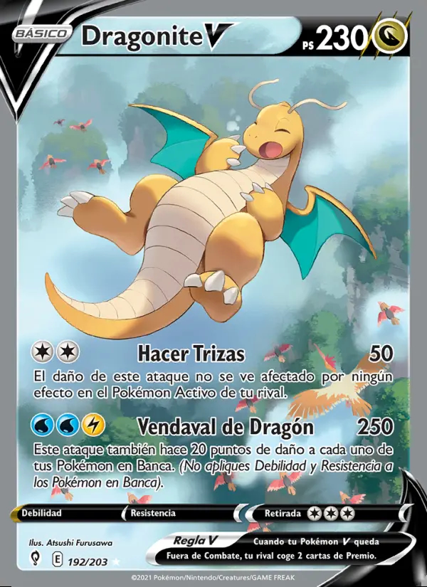 Image of the card Dragonite V