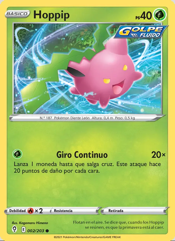 Image of the card Hoppip