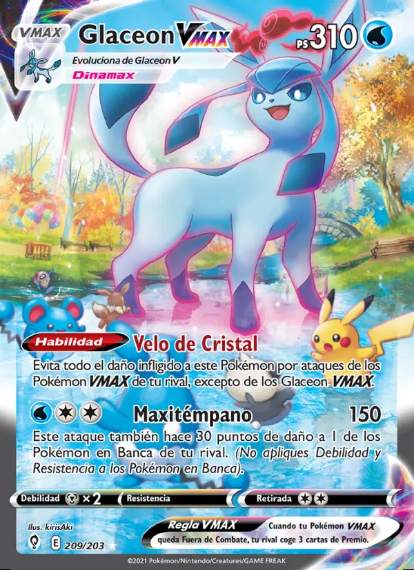 Image of the card Glaceon VMAX