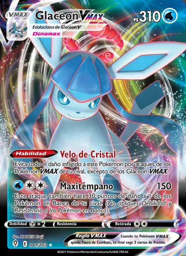 Image of the card Glaceon VMAX