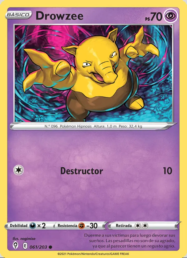 Image of the card Drowzee