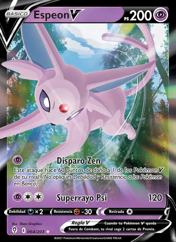 Image of the card Espeon V