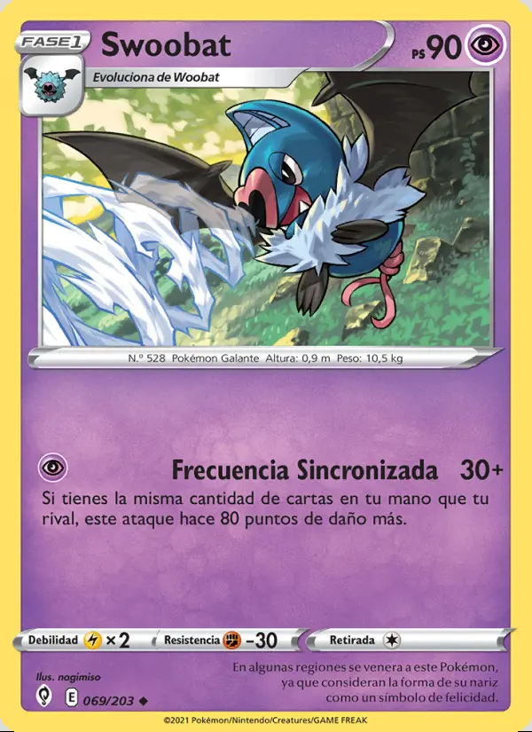 Image of the card Swoobat