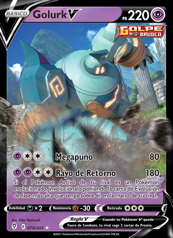 Image of the card Golurk V