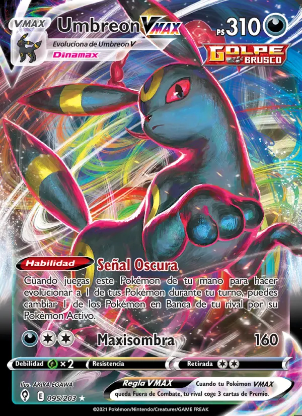 Image of the card Umbreon VMAX