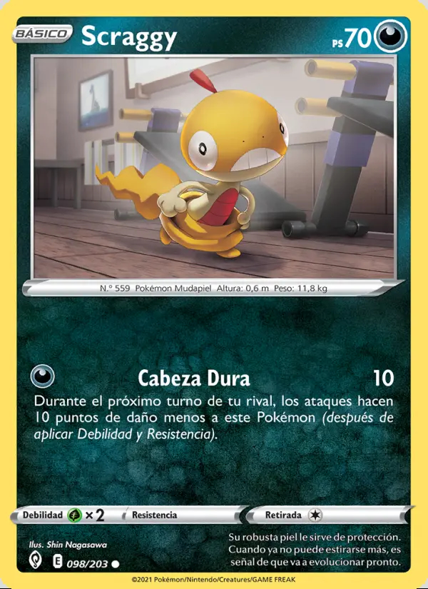 Image of the card Scraggy