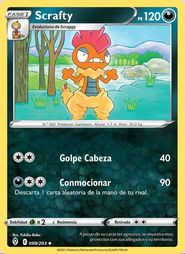 Image of the card Scrafty