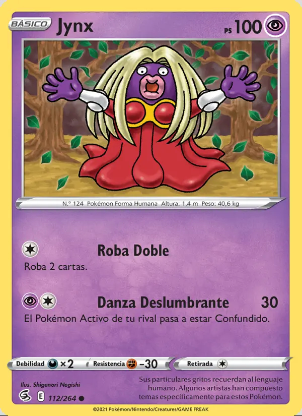 Image of the card Jynx