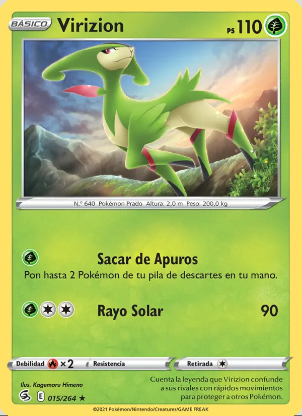 Image of the card Virizion