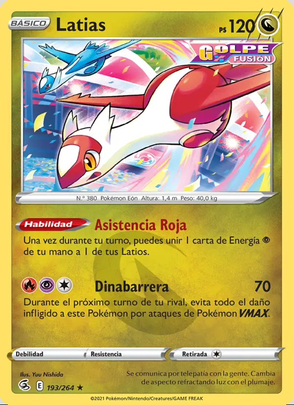 Image of the card Latias