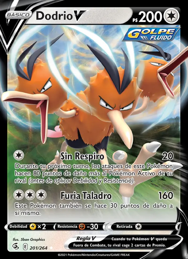 Image of the card Dodrio V