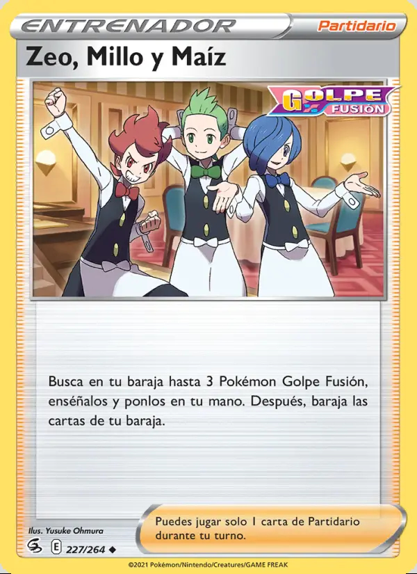 Image of the card Zeo, Millo y Maíz
