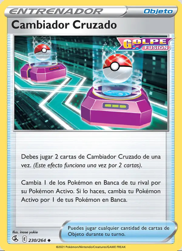 Image of the card Cambiador Cruzado