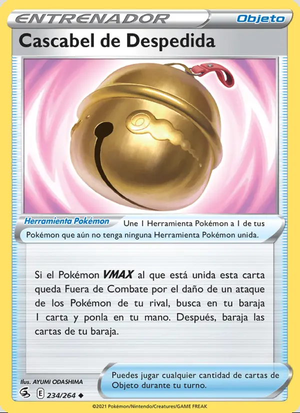 Image of the card Cascabel de Despedida