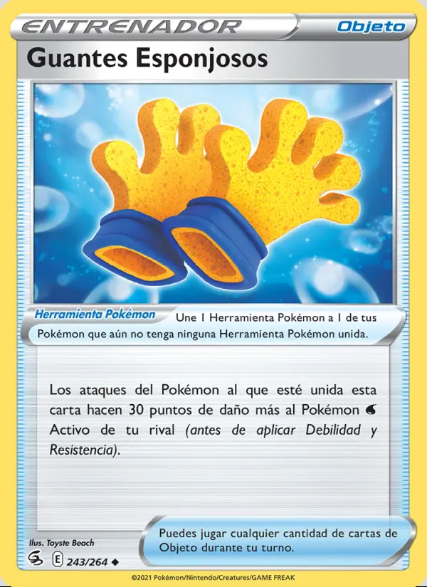 Image of the card Guantes Esponjosos