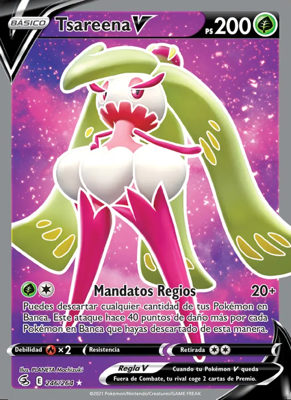 Image of the card Tsareena V