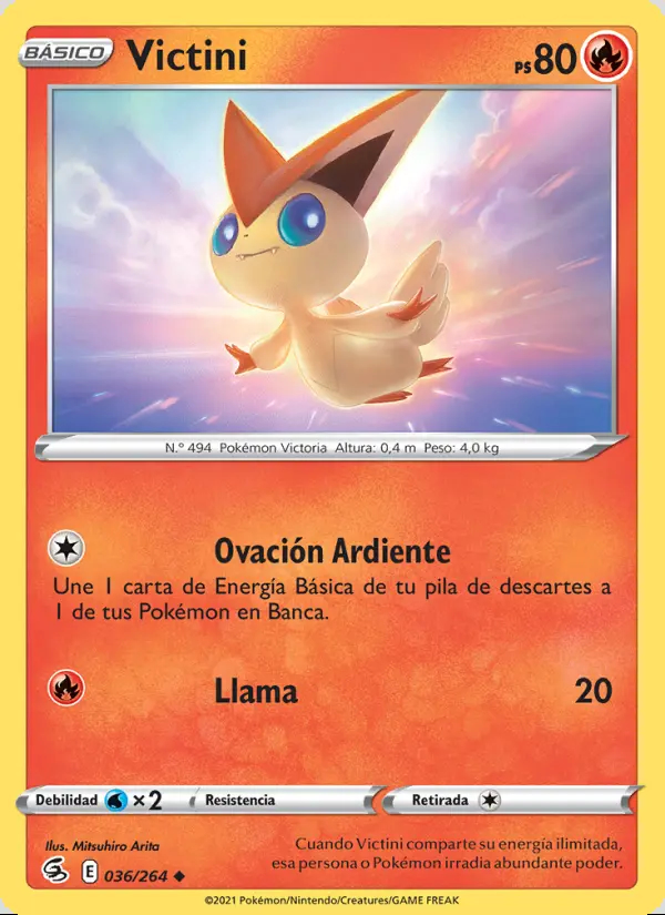 Image of the card Victini