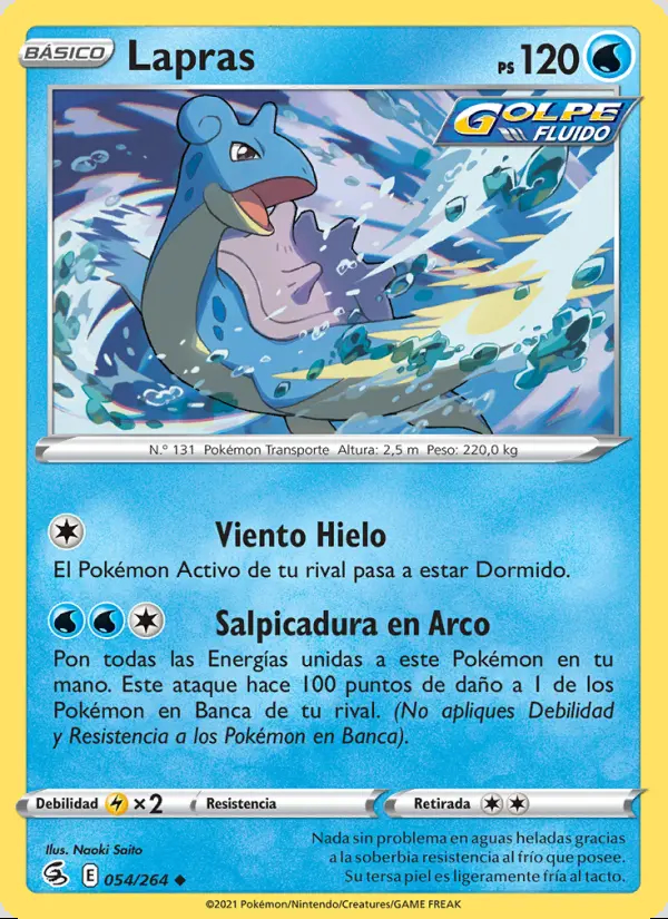 Image of the card Lapras