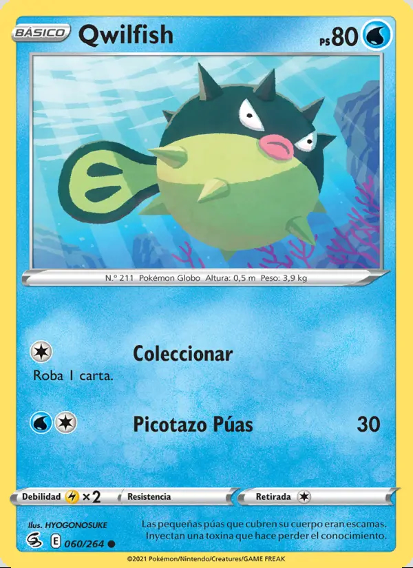 Image of the card Qwilfish