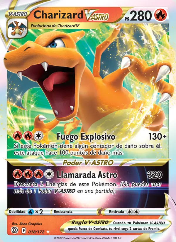 Image of the card Charizard V-ASTRO