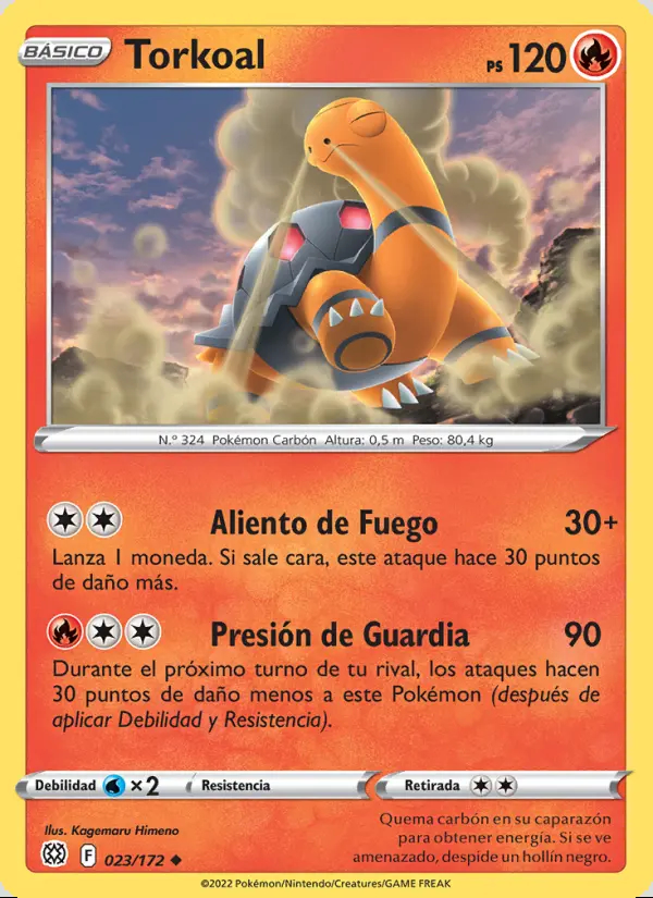 Image of the card Torkoal