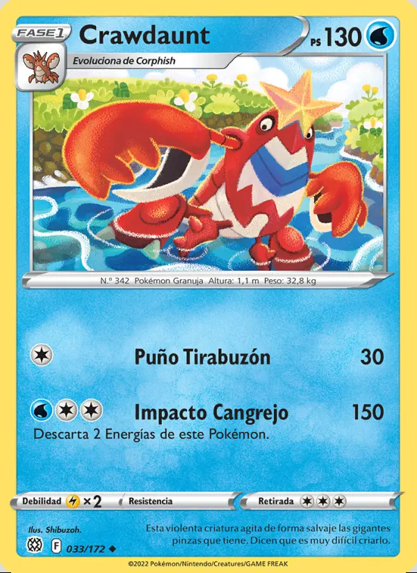 Image of the card Crawdaunt