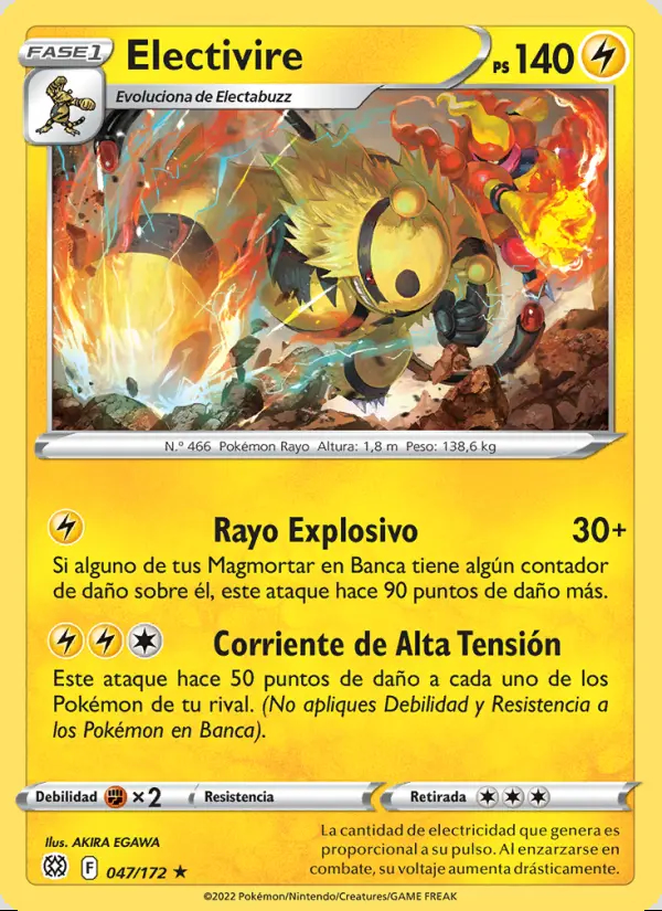 Image of the card Electivire