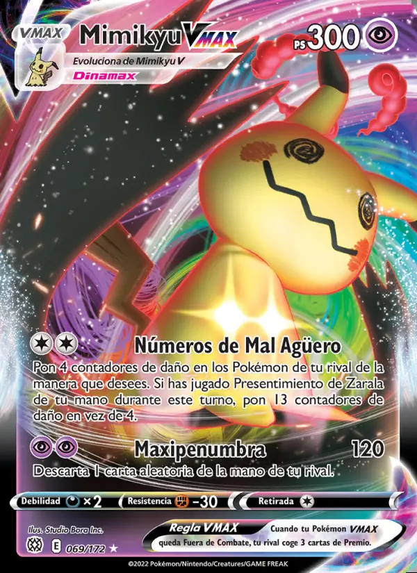 Image of the card Mimikyu VMAX