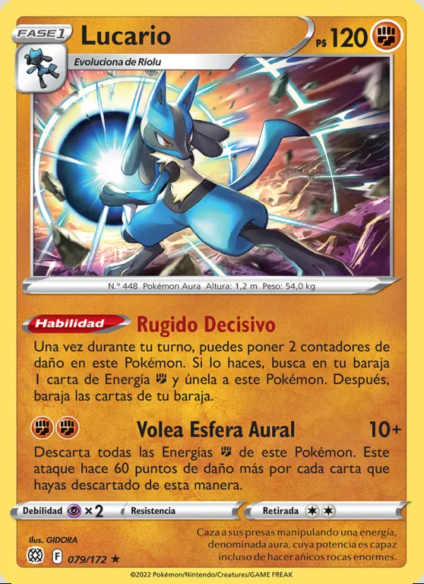 Image of the card Lucario