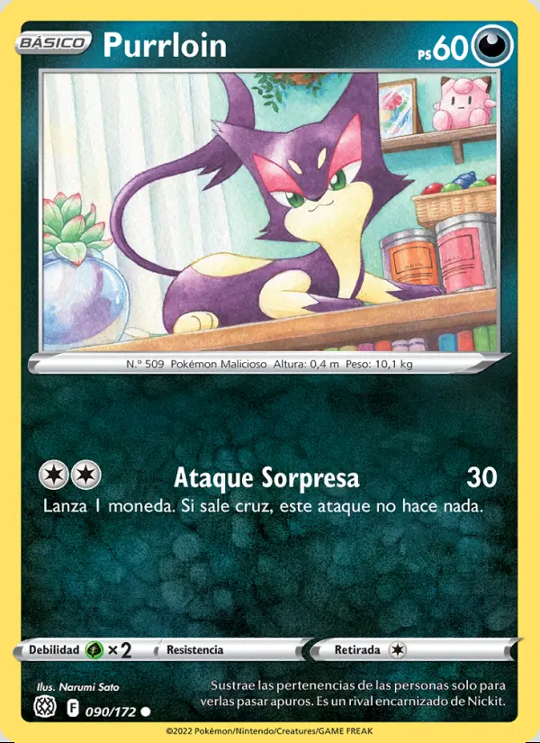 Image of the card Purrloin