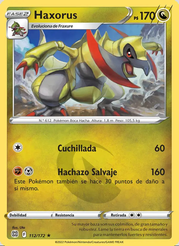 Image of the card Haxorus