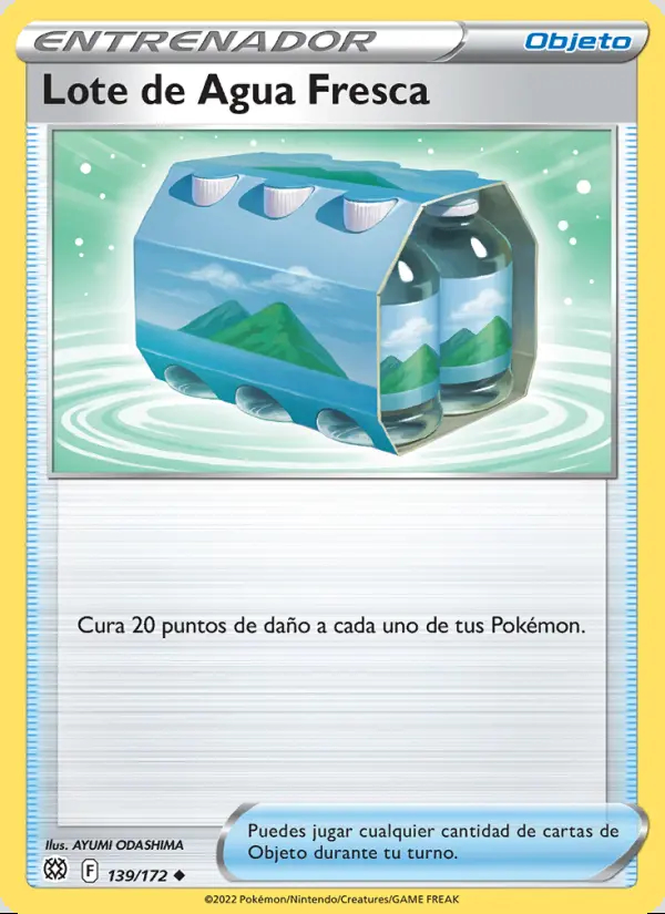Image of the card Lote de Agua Fresca