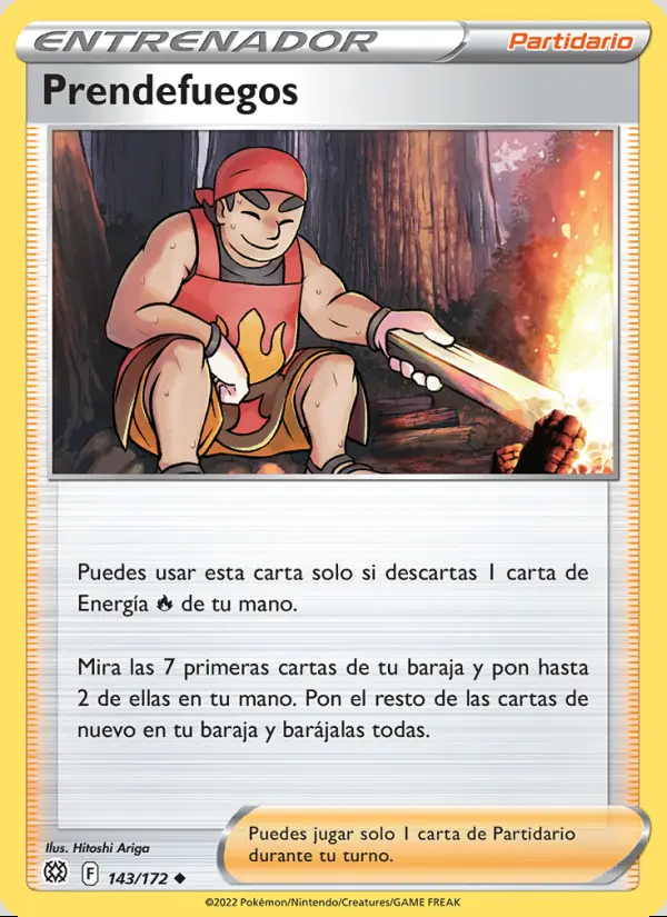 Image of the card Prendefuegos