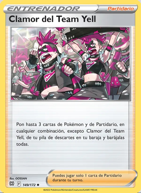 Image of the card Clamor del Team Yell