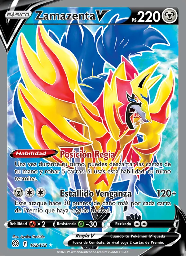 Image of the card Zamazenta V