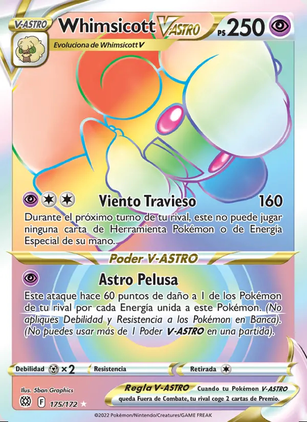 Image of the card Whimsicott V-ASTRO